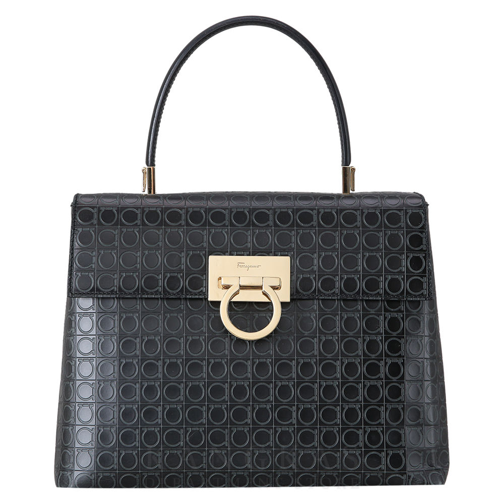 FERRAGAMO(USED)페레가모 간치니 토트겸 숄더백